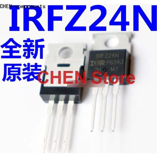 10pcs New original imported IRFZ24N TO-220 field effect tube welding machine commonly used