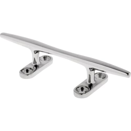 2pcs Mooring Cleats 316 Stainless Steel Silver - Length 125mm