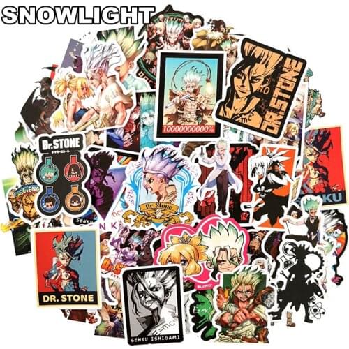 10/30/50pcs/set Graffiti Anime dr.stone Sticker For Diy Sticker On Suitcase Luggage Box Laptop Computer Bicycle Skateboard