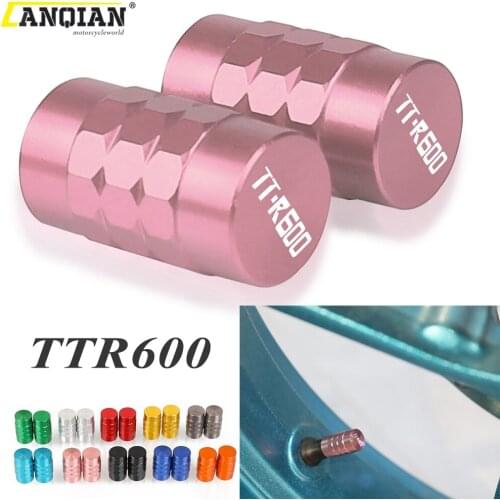 For YAMAHA TTR600 TTR 600 1998 1999 2000 2001 2002 Motorcycle Accessories CNC Wheel Tire Valve Cap Tyre Rim Stem Airdust Covers