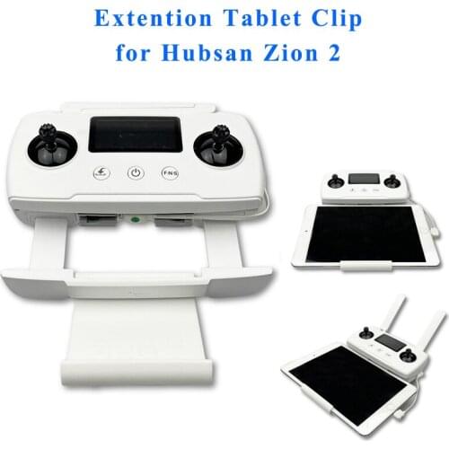 Remote Control Mobile Large Screen Tablet Monitor Extension Holder Bracket Mount Clip Stand for Hubsan Zino 2 Drone Accessories
