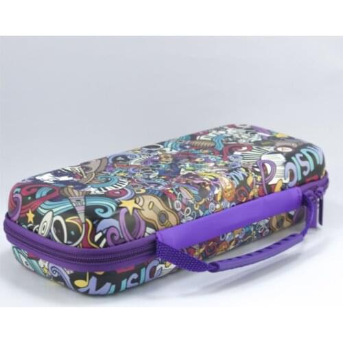 For Nintendo switch storage bag large capacity hard shell carrying case thick ns storage box graffiti handbag
