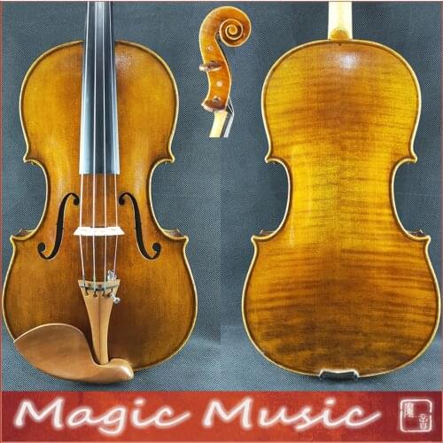 50 Years Old Spruce! The Harrison Amati Viola Size 16 inch #1957, Amati Model & Handmade Oil Varnish
