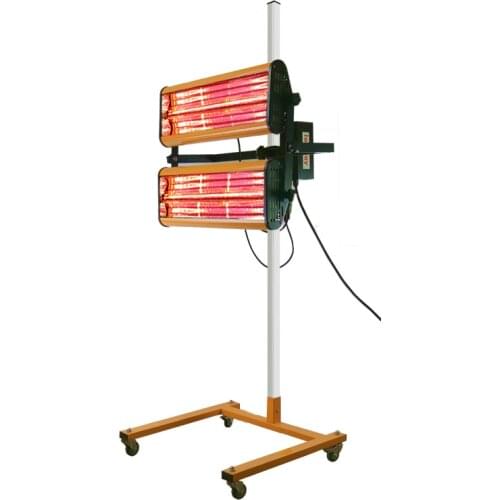 2100W Shortwave Infrared Paint Dryer with Temperature Control & Timer Car Body Repair Paint Baking Lamp Heaing Light 220V