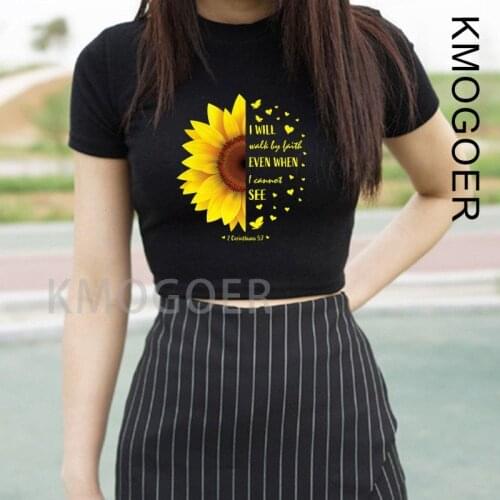 Женские укороченные футболки KMOGOER China At AliExpress