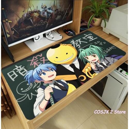 Anime Assassination Classroom Korosensei Irīna Yerabitchi Mouse Pad Thicken Laptop Gaming Mice Mat Anti-Slip Playmat Xmas Gift