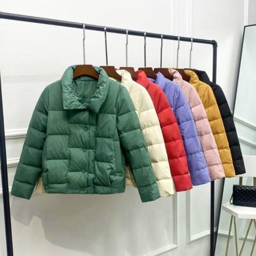 2021 Autumn And Winter new Down Jacket Women Light Warm Down Coats Female Casual Tops Winter Plus Size Parka for Women