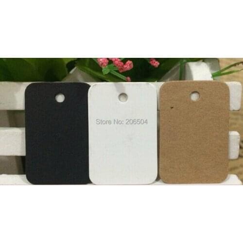 Wholesale 350GSM Scallop Kraft Blank Hang tag,2x3cm Retro Gift tag, Table Number cards, 500pcs/lot High Quality Kraft Tag addsl7