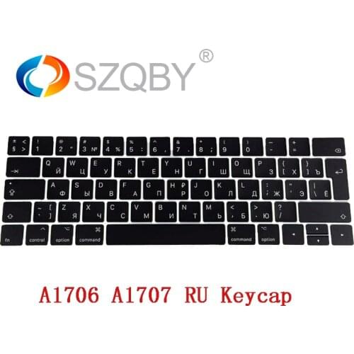 Genuine Key Cap for MacBook Pro Retina 13" 15" A1706 A1707 Russian RU Keyboard Keys Keycaps Late 2016 Mid 2017