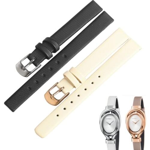 WENTULA watchband for CK K5H231 10MM silk ribbon strap woman watchband
