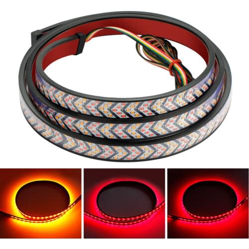 79inch 24V Car LED lights Truck Tailgate Light Bar Running Turn Signal Brake Reverse Pickup Tail light Strip led lights IP68