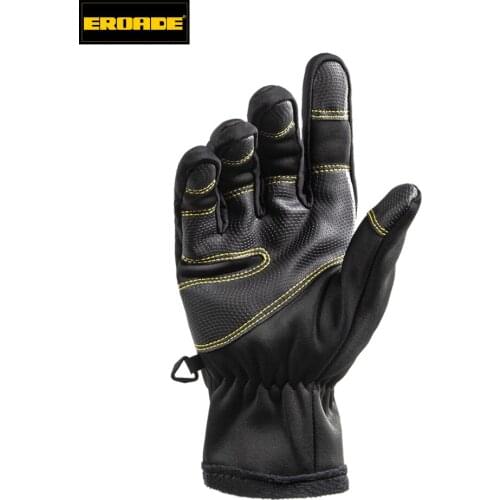 EROADE Bike Accessories Keep Warm Gloves Lengthen Waterproof Non-Slip Touch Screen Fleece Motocross Bicycle Cycling Generic
