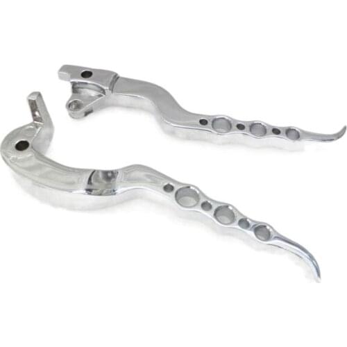 Chrome Brake Clutch Lever levers for 2004-2007 Honda CBR 1000 RR 1000RR CBR1000RR Sport Bike