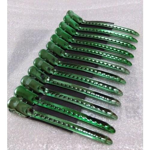 Metal hair clips 12pcs/pack hair clip professional hair stools