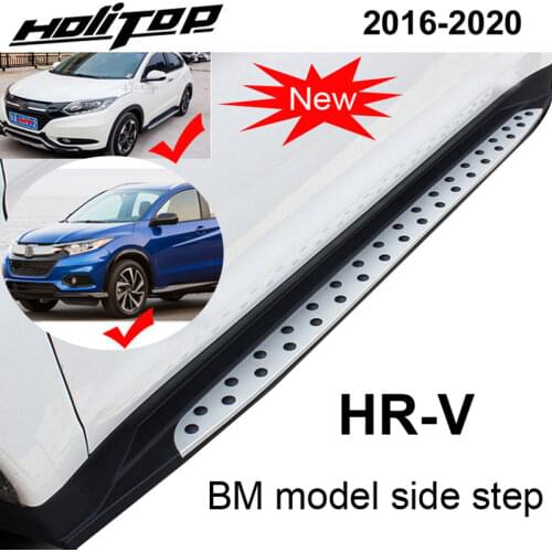 BM model running board side step bar for Honda HR-V HRV VEZEL,upgrade appearance,2pcs/set, quality supplier, promotion price