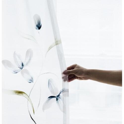 New Simple Pastoral Small Fresh Wind Screens Stylish Modern Living Room Bedroom Bay Window Balcony