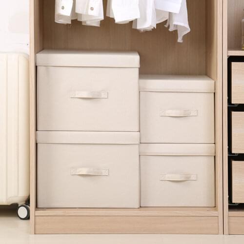 Dust-proof Storage Box with Lid Clothes Quilt Socks Organizer Closet Organizer Huge Capacity Storage Box Organizer for Clothes