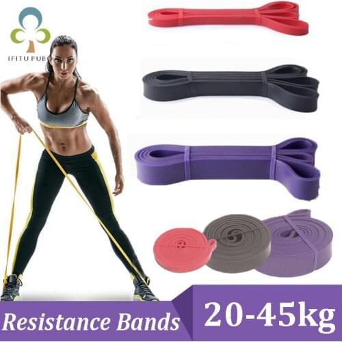 1/3pcs Resistance Band Exercise Elastic Band Workout Ruber Yoga Loop Strength Pilates Fitness Equipment Training Expander ZXH