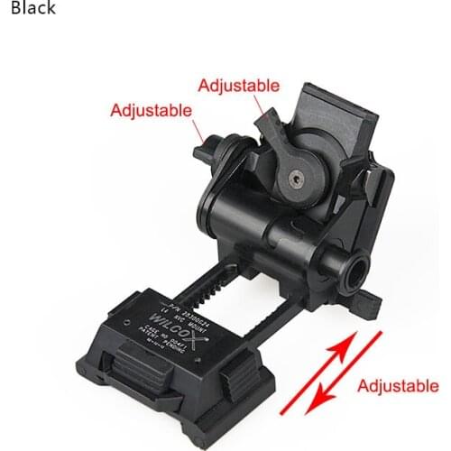 PPT Tactical L4G24 Night Vision Mount Adapter Adjustable Helmet Adapter For L4 G24 Mounting Helmet CNC Fast OPS PJ MH GZ240049