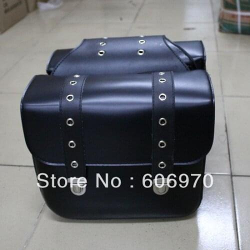 Motorcycle princes car cruiser tool bag bag box trunk ride bag pu leather bag this not very big .fit many bike