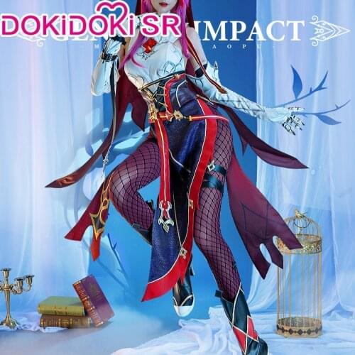 PRE-SALE DokiDoki-SR Game Genshin Impact Rosaria Cosplay Costume Rosaria Costume Genshin Impact Rosaria Cosplay