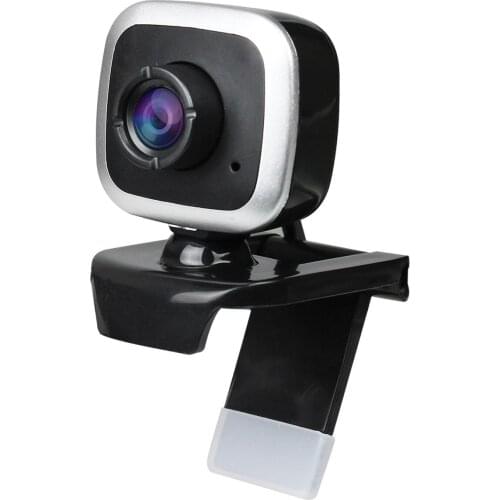 480P Webcam Computer Web Camera PC Laptop Desktop Driverless Webcam Left & right 360 degrees with Microphone