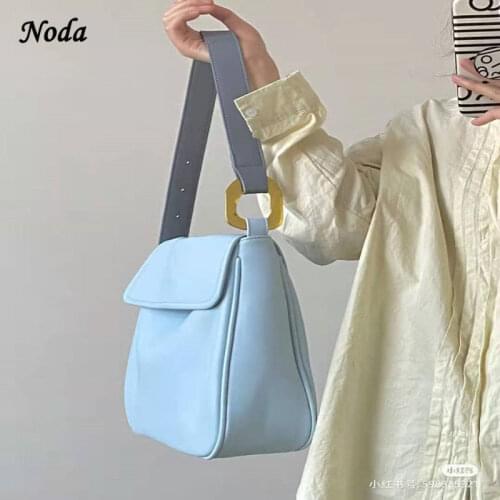 Handle Bag Women Retro Handbag PU Leather Shoulder Totes Underarm Vintage Top Handle Bag Female Subaxillary Bags Clutch