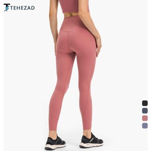 TEHEZAD 2021 Women Fitness Leggings Female Yoga Pants Workout Gym Sportwear Winter Autumn Sweatpants High waisted Sport Tights