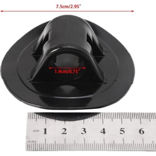 2pcs Inflatable Kayak Dia Engine Mount Boat Motor Stand Holder Grommet Fix Hook