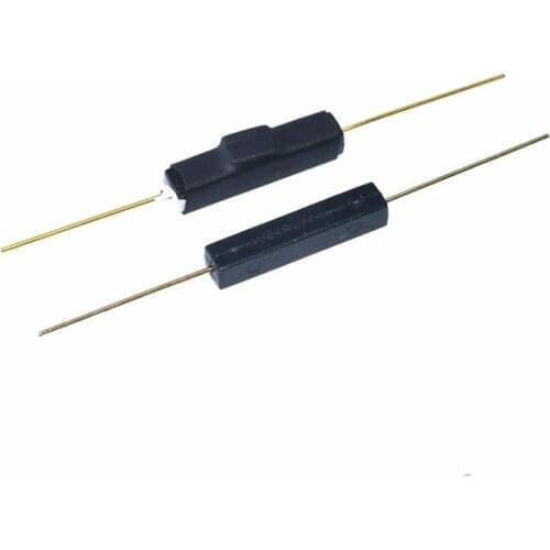 5PCS GPS-14A GPS14A Plastic Type Reed Switch 2*14 Normally Open/Close Magnetic Control Anti-Vibration/Damage Contact For Sensors