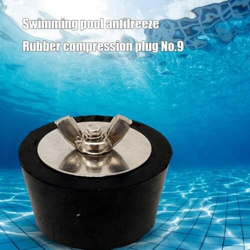 51mm Rubber Stopper Plug Winter Anti-freeze Plug Swimming Pool Pipes Maintenance Accessories