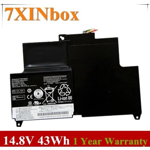 7XINbox 14.8V 43Wh 2900mAh 45N1092 45N1093 45N1094 Laptop Battery For Lenovo ThinkPad Edge S230u Twist 4ICP5/42/61-2