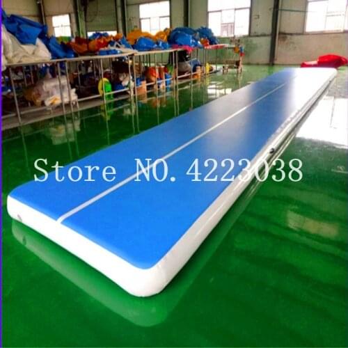 Free Shipping 10m Inflatable Gymnastic Airtrack Tumbling Yoga Air Trampoline Track For Gymnastics Training Taekwondo Cherleading