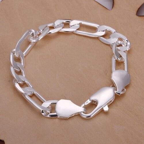 925 jewelry silver plated bracelet,silver fashion jewelry 10mm Bracelet /IVYPKUAD MQAJBODU