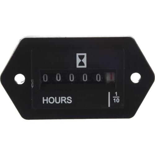 Black DC12-36V0.3W low pressure timer