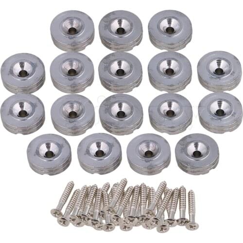 Yibuy 10.35mm Height Metal Bass Guitar String Tree Retainer for Bass Guitar