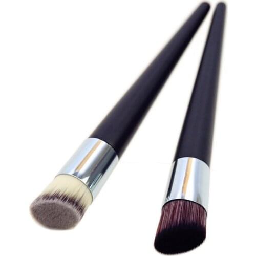 1PCS Oblique Head Foundation brush Powder Concealer Liquid Foundation Face Makeup Brushes Tools Professional Beauty Cosmetics