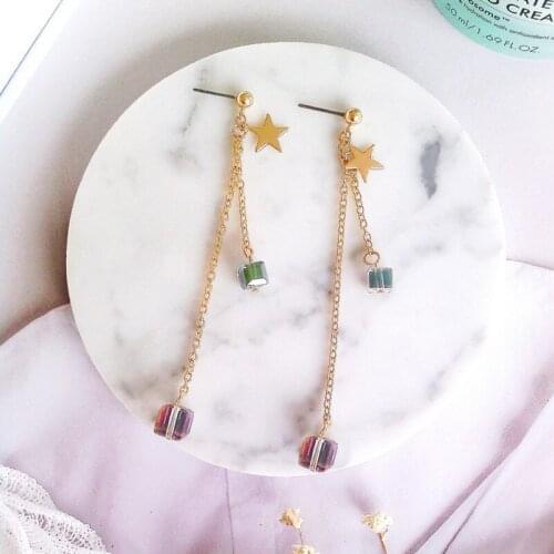 Mendittorosa Cute Cute Earrings Jewelry Wholesale Crystal Earrings Female Ear Set