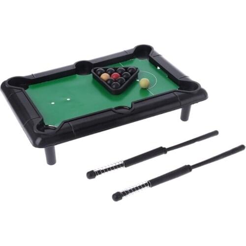 Mini Desktop Pool Table Billiard Tabletop Pool Toy Game Set
