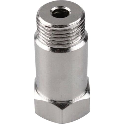 45mm Nickel-Plated Connector Car Repair Oxygen Sensor Adapter