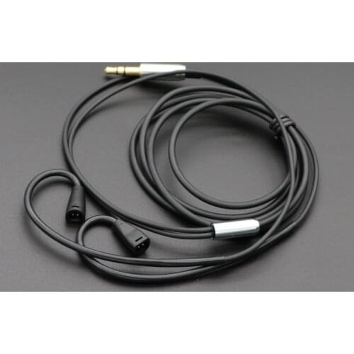 New upgrade cable For ie80s ie80 ie8i ie8 cable headset wire repair cable replacement line earphone cable with ear hanger 100