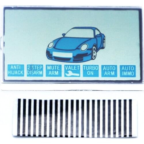 New B6 LCD display Train for Starline B6 car remote control LCD display flexible cable B6 Free shipping