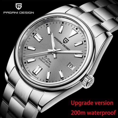 Pagani Design Top Brand Watch Mens Automatic Mechanical Watch Stainless Steel 200m Waterproof Luxury Mens Watch Reloj Hombre