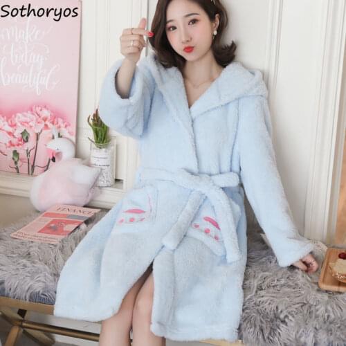 Женские халаты с капюшоном Sothoryos China At AliExpress