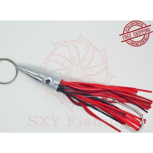 SXY fishing D97 3D Eye Heavy Metal Trolling Lure Deep-sea fishing Large metal L Fake Lure Artificial Bait L 33cm W 640g
