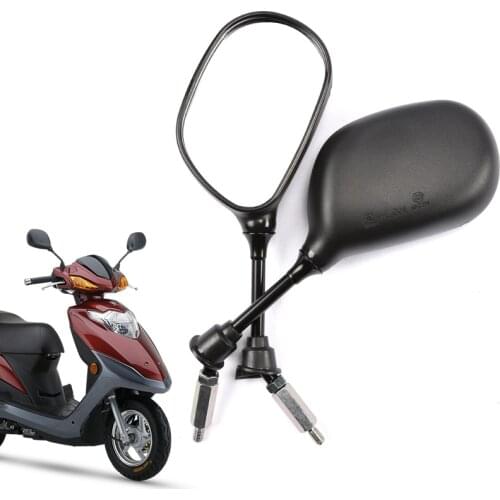 8mm 10mm Electric Motorcycle Rearview Mirrors,For SUZUKI Haojue VF100E HJ100T-7E-8C,Rear View Mirrors Back Side