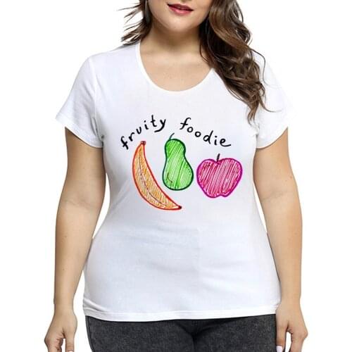 Women T-shirts summer Clothing Cartoon Ladies T-shirts Short Sleeve Casual Fashion Graphic female T-shirt plus size 4XL