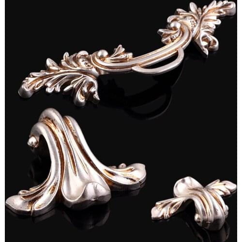 20PCS Furniture Handles European Style Wardrobe Drawer Cupboard Kitchen Cabinet Door Handles & Knobs Furniture Hardware
