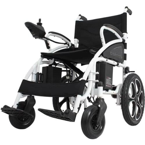 6011 electric wheelchair comfortable and compact folding portable scooter disabled intelligent automatic wheelchair