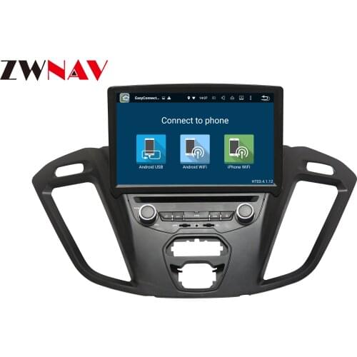 DSP Android 10 4+128G Car DVD Player Multimedia GPS Navigation For Ford Tourneo Transit 2013 - 2017 Auto Radio Stereo Head Unit